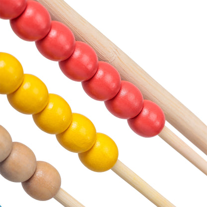 Wooden abacus