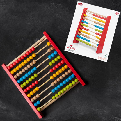 Wooden abacus