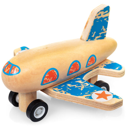 WOODEN RETRACTABLE AIRCRAFT