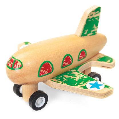 WOODEN RETRACTABLE AIRCRAFT