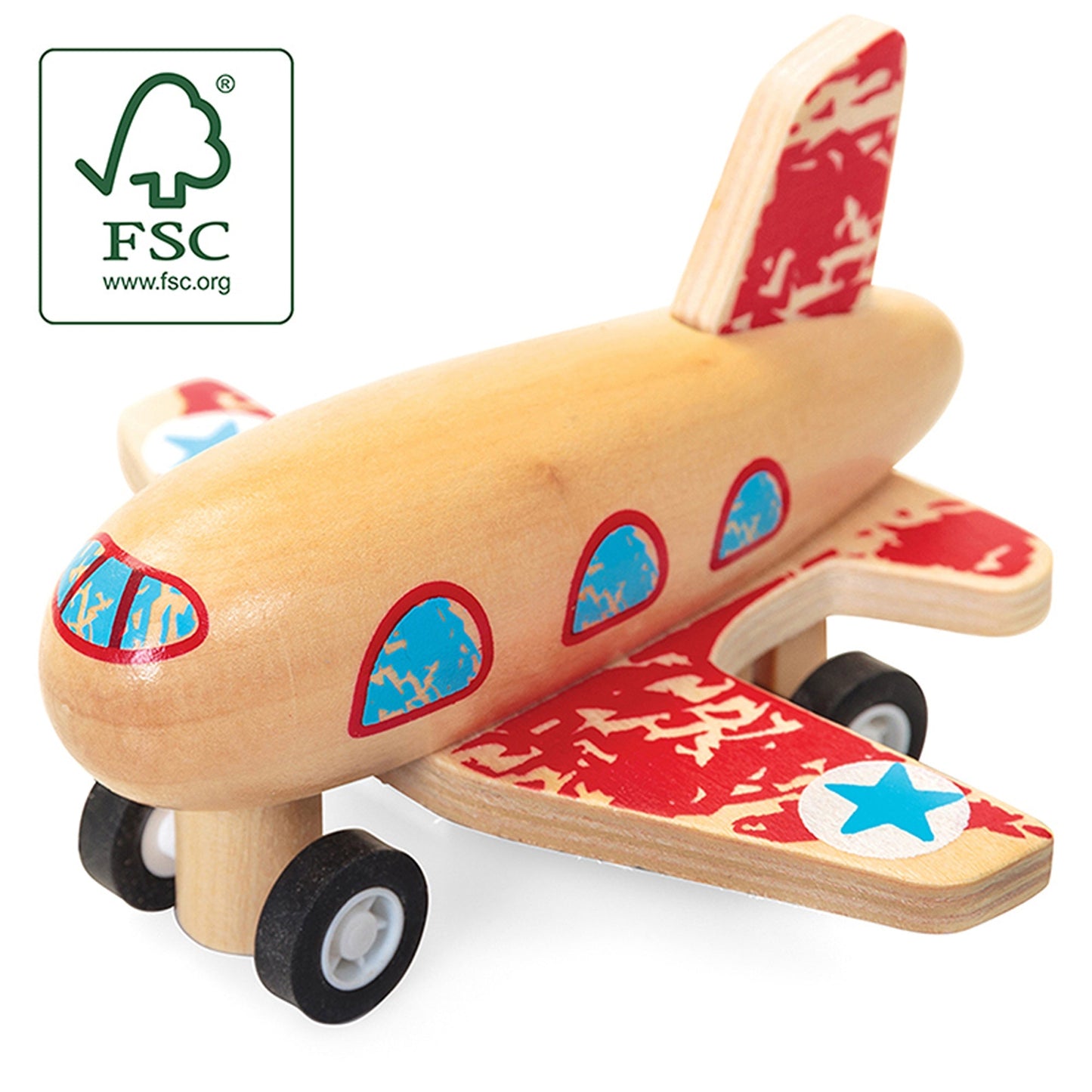 WOODEN RETRACTABLE AIRCRAFT