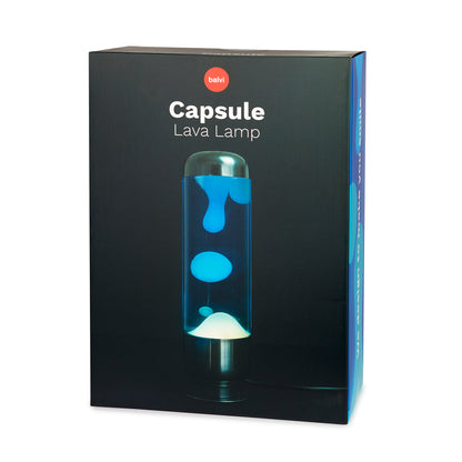 Lampe à lave Capsule - Bleu