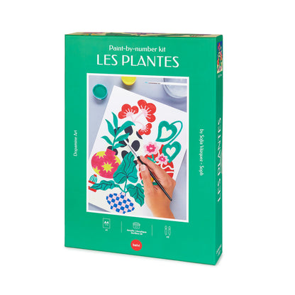 Plants Paint-by-Numbers Kit