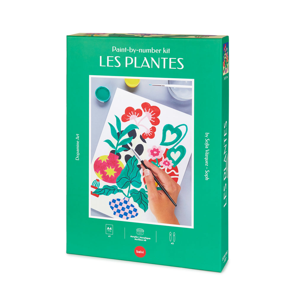 Kits de peinture par numéros Les Plantes