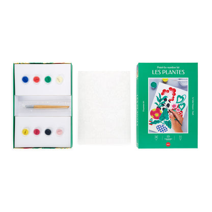 Plants Paint-by-Numbers Kit