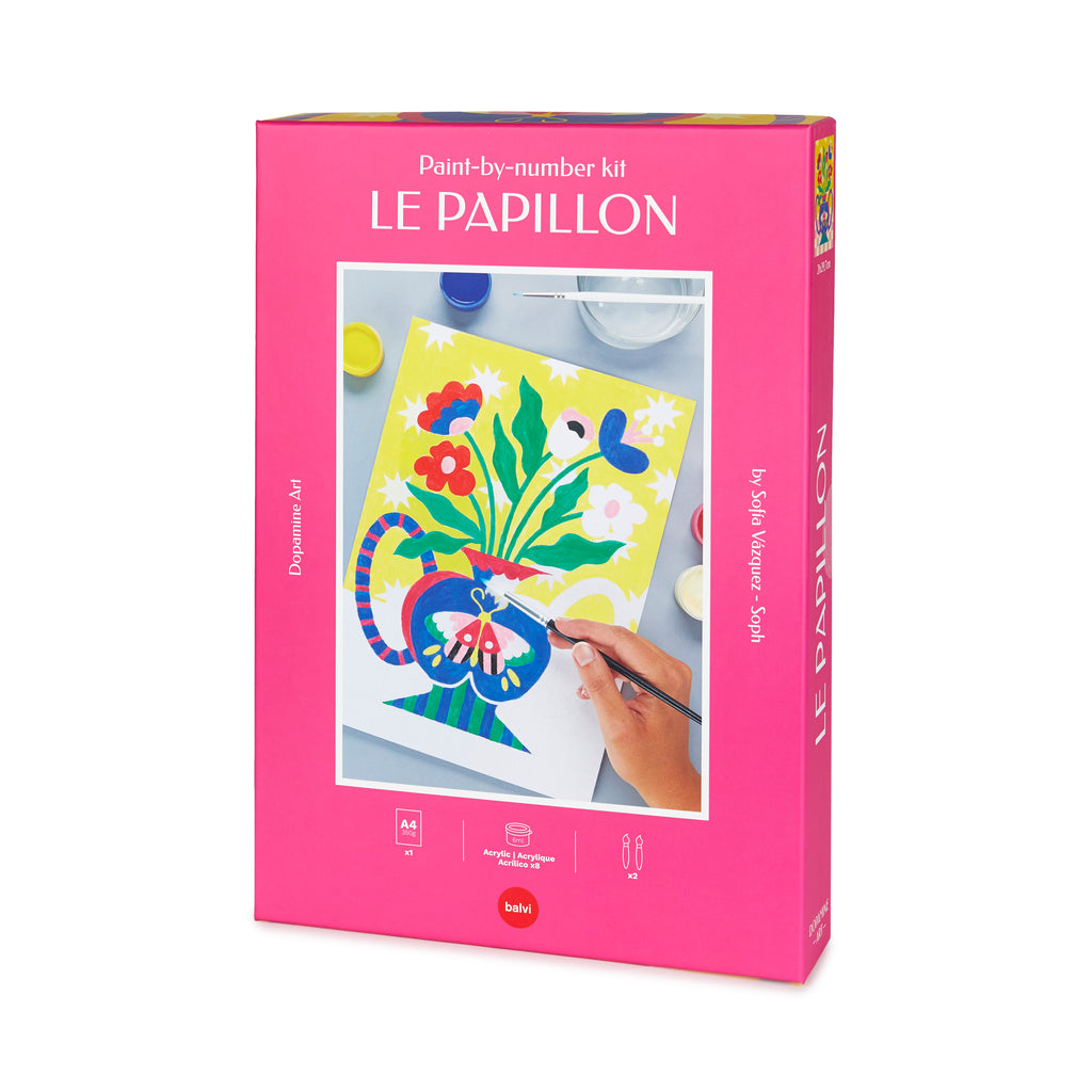The Butterfly Paint-by-Numbers Kit