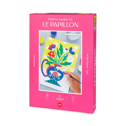 The Butterfly Paint-by-Numbers Kit