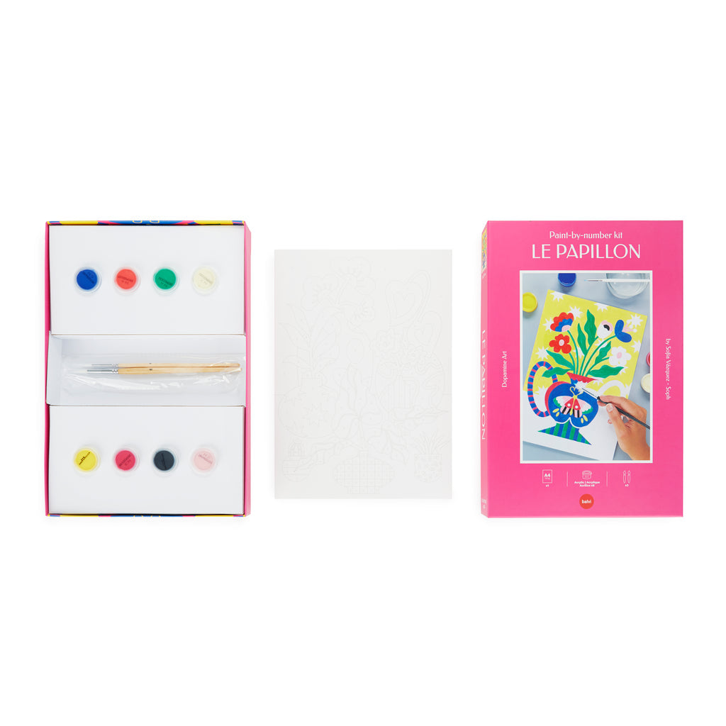 Kits de peinture par numéros Le Papillon