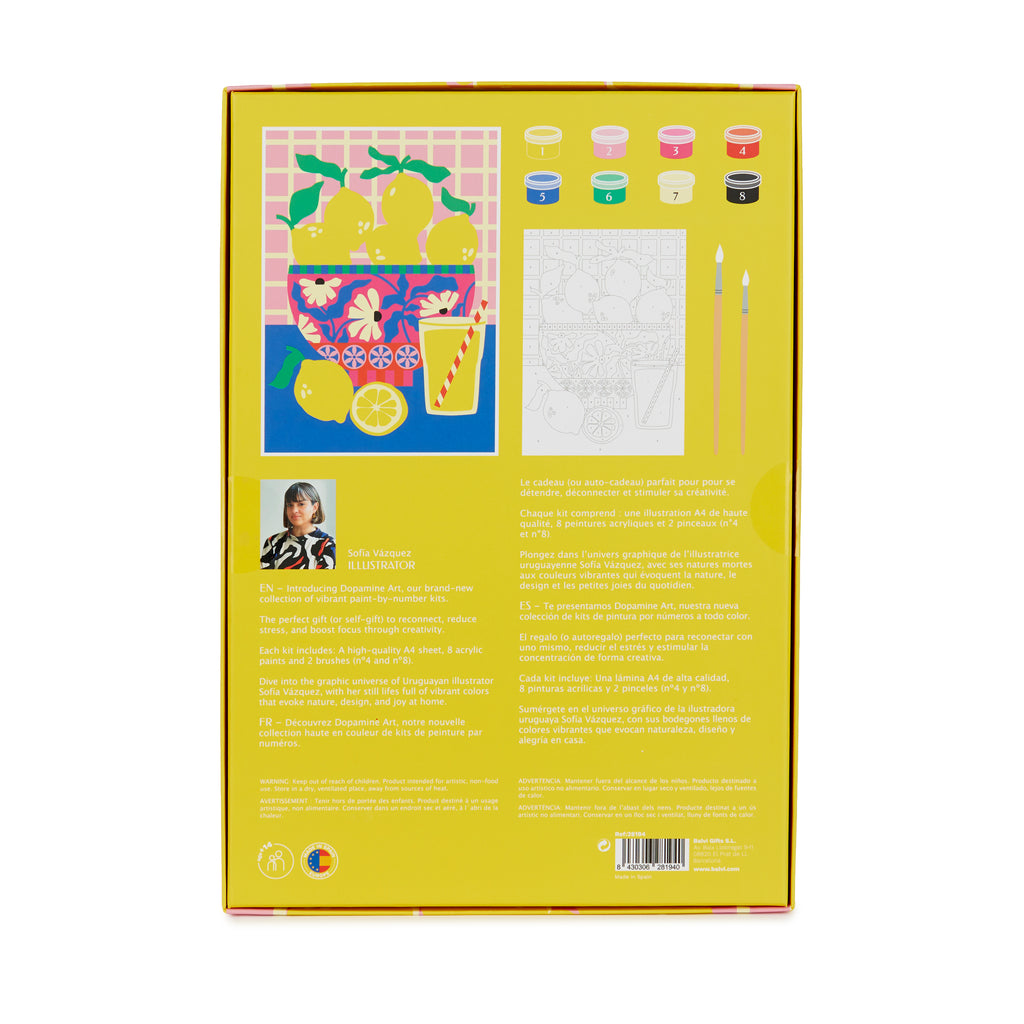 Kits de peinture par numéros La Limonade