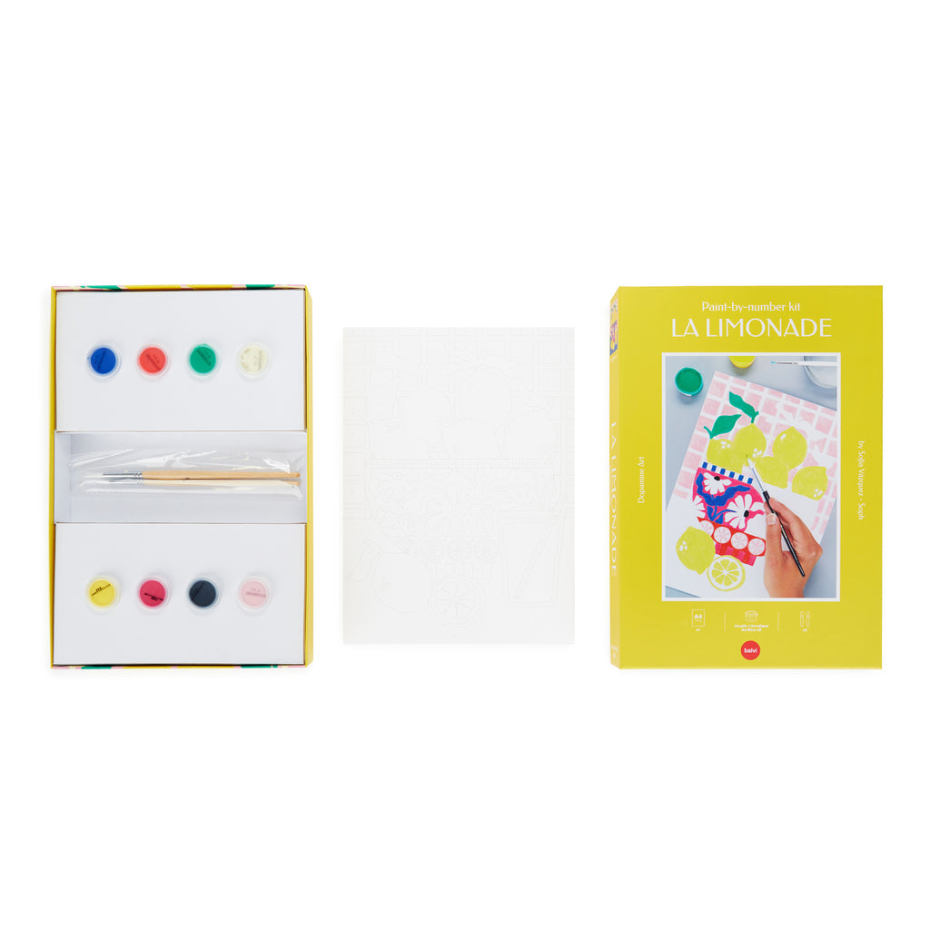 Kits de peinture par numéros La Limonade