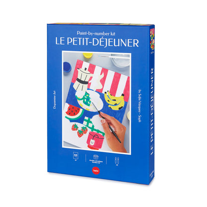 Kits de peinture par numéros Le Petit-Déjeuner