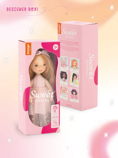 Sunny doll in pink dress - 32 cm