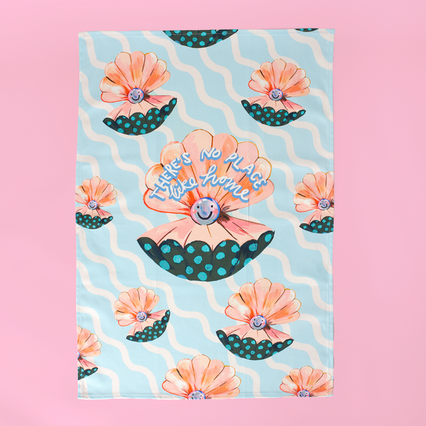 Dishcloth "Nothing beats home"