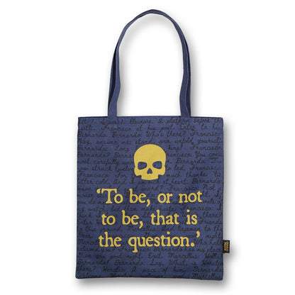 Shopper made from recycled cotton - Shakespeare (Hamlet)