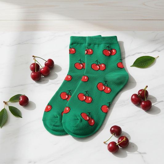 Cherry Socks