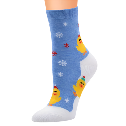 chaussettes canard noel mrcol