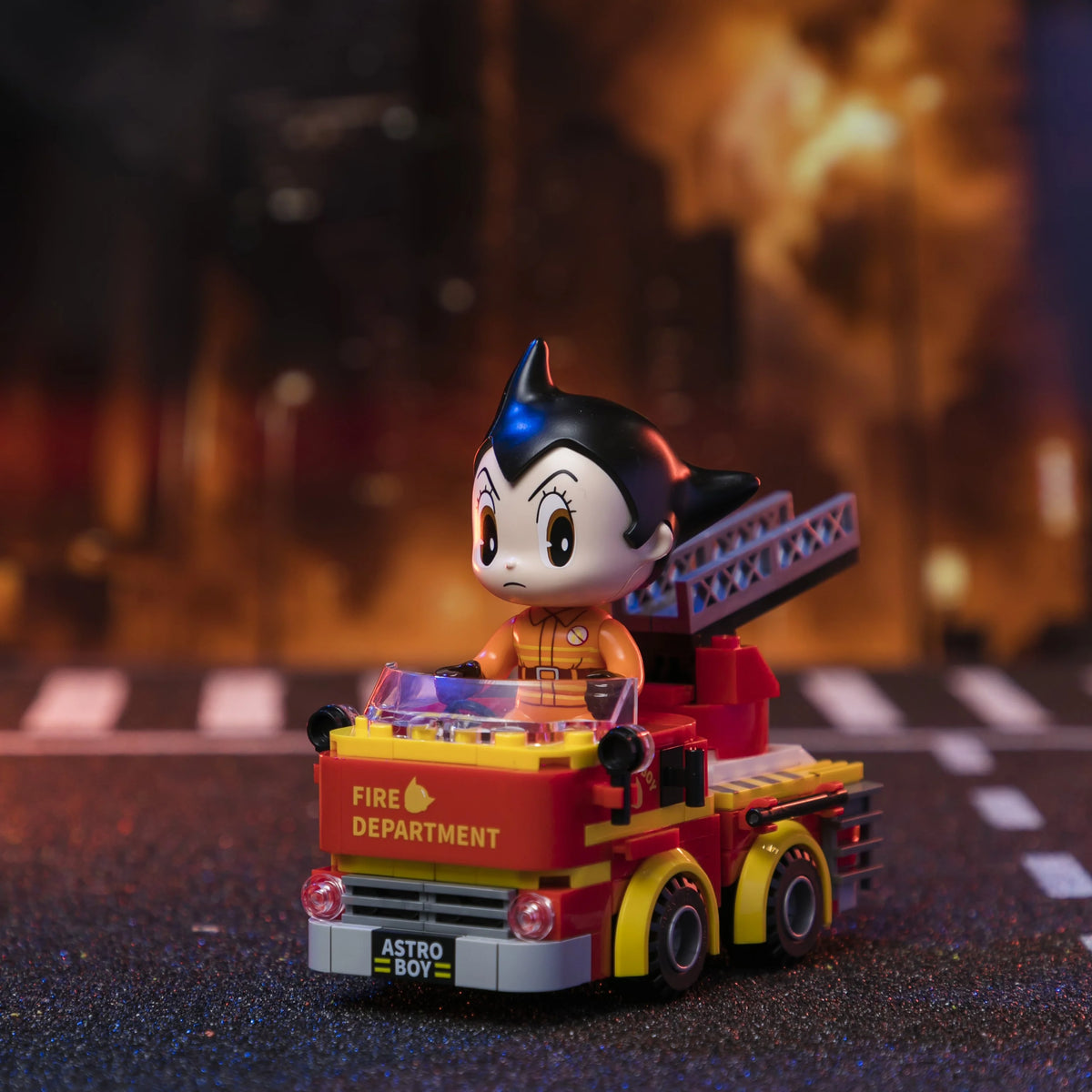 Astro Boy Fire Truck Building Set