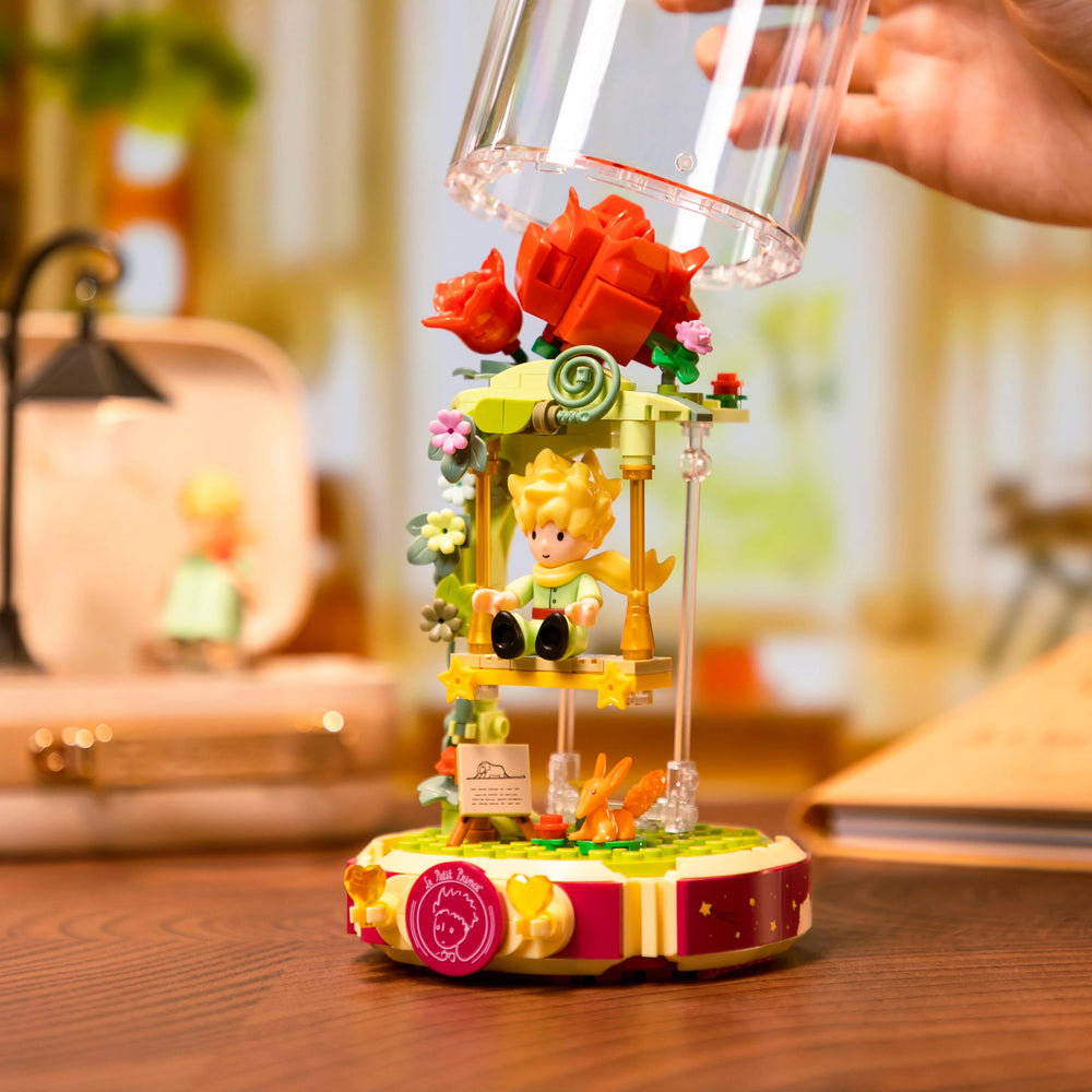 Jeux de Construction Le Petit Prince - Balançoire aux Roses