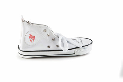 trousse chaussure blanche donkey doodle donkey