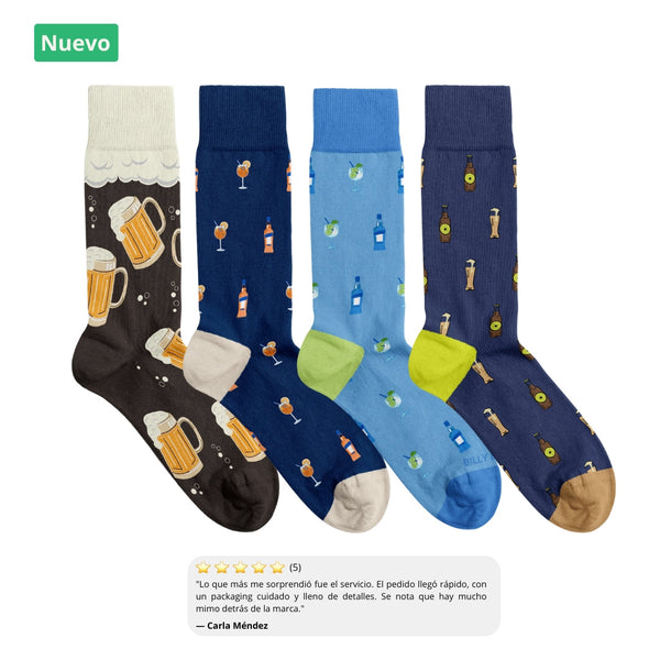 Salud y Estilo Sock Pack 🍺🍸🍹