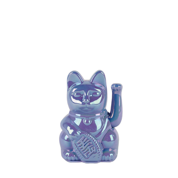 Shiny Blue Lucky Cat "Avara"