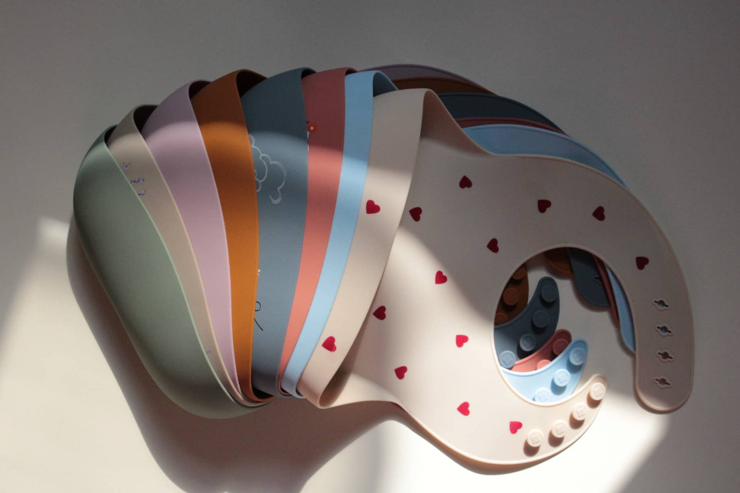 Shayan Amore Silikon-Lätzchen – Elfenbein