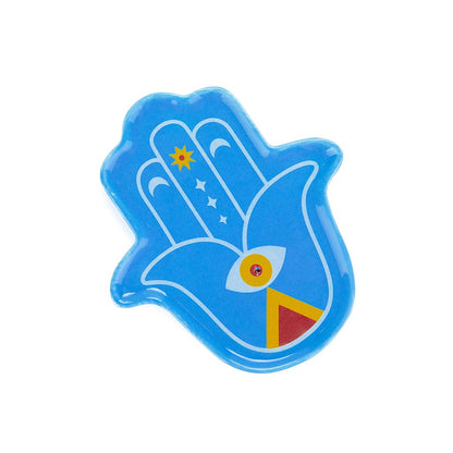 Lucky Hand blue incense holder