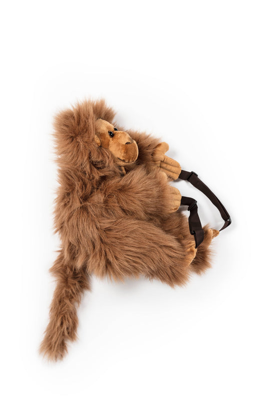 Children's Plush Monkey Backpack