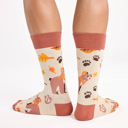 "OSITO" Bear Socks for Autumn