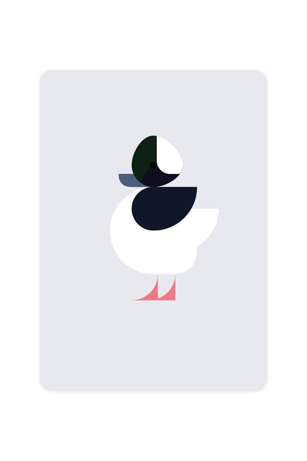 Postcard with Bufflehead