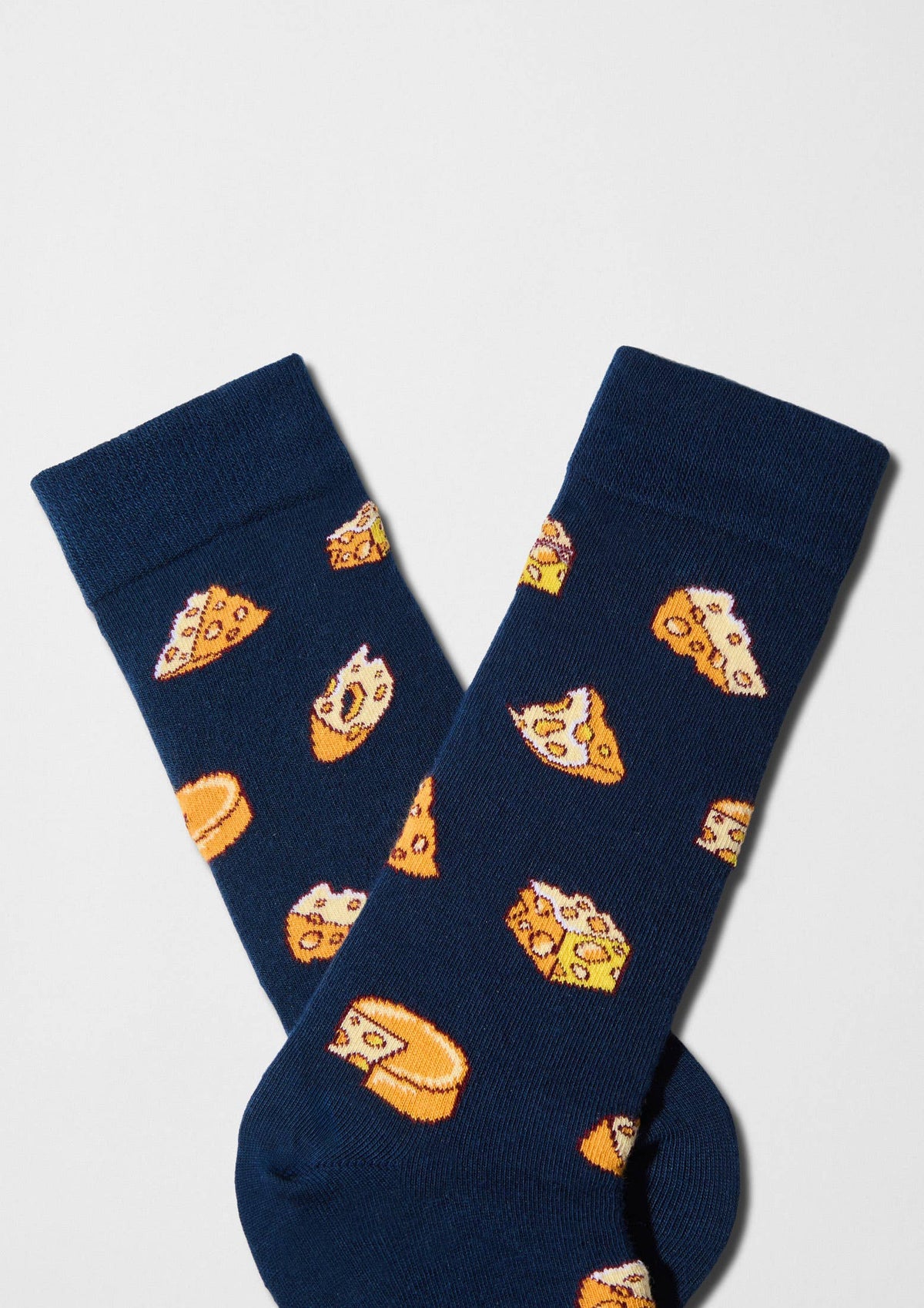 BeCheese Navy - Chaussettes 100 % coton biologique: Azul / 41/46