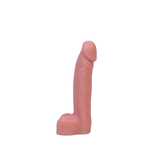 Candle - Dick - Wax - Rose - 160 grams - 7x5.5x17 cm