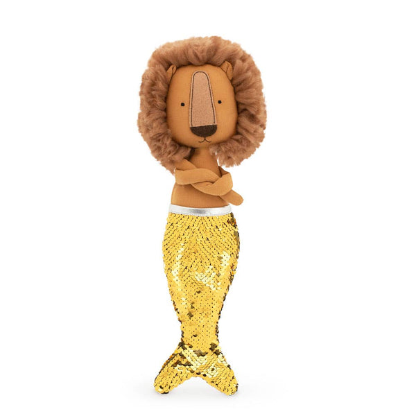Cotton plush, Simón The Lion: Mermaid-29cm-3+