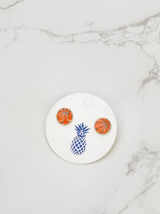 Boucles d'oreilles Basketball