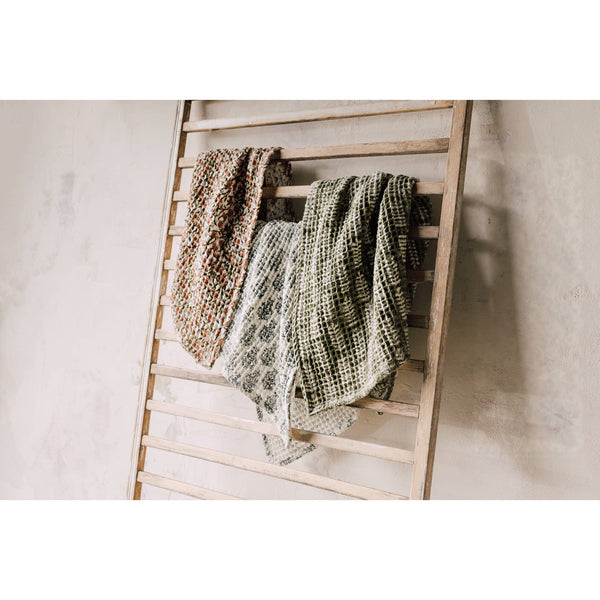 Blomma Block Print Dish Towel