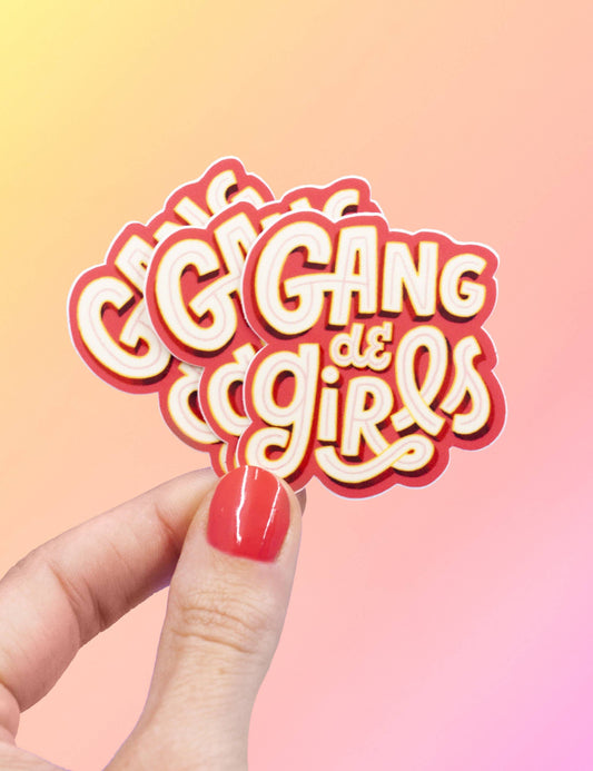 Autocollant – vinyle Gang de girls pour la prise de notes | Joanna Behar – vue 1
