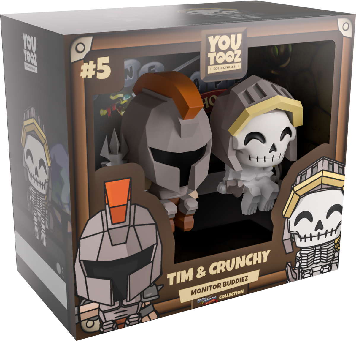Tim & Crunchy Monitor Buddies