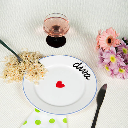 Assiette La Famille S’éclate - Diva