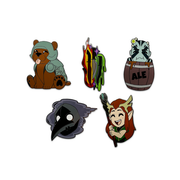 The Legend of Vox Machina Pin Set 2