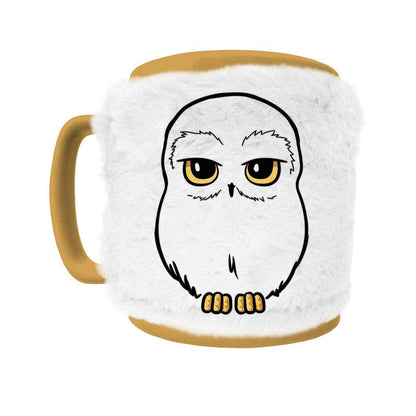 Fuzzy Harry Potter Mug - Hedwig