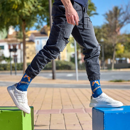 CHEERS seamless unisex cotton mid-calf socks