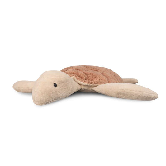 Large hot water bottle in the shape of a turtle | rosewood