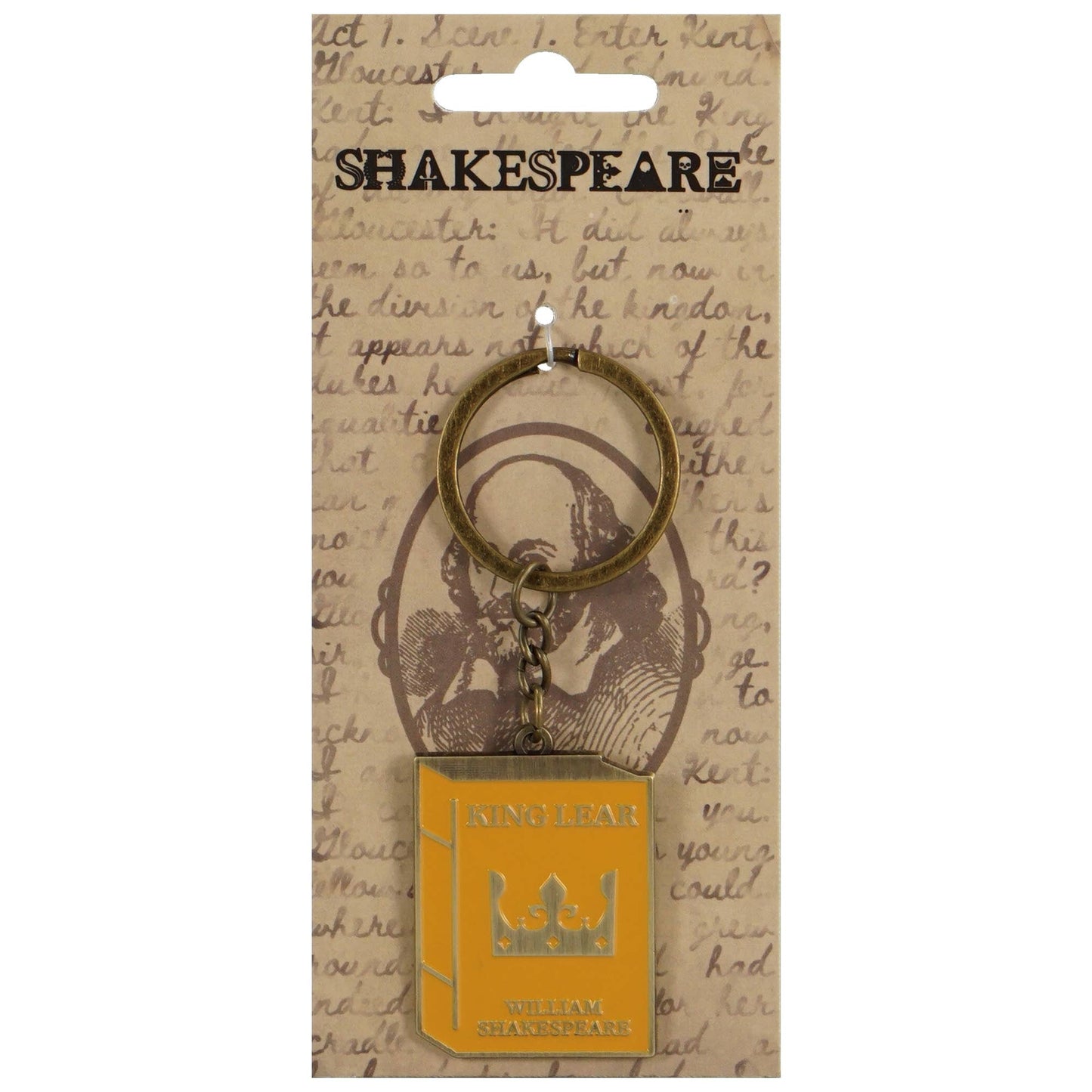 Shakespeare King Lear Keychain