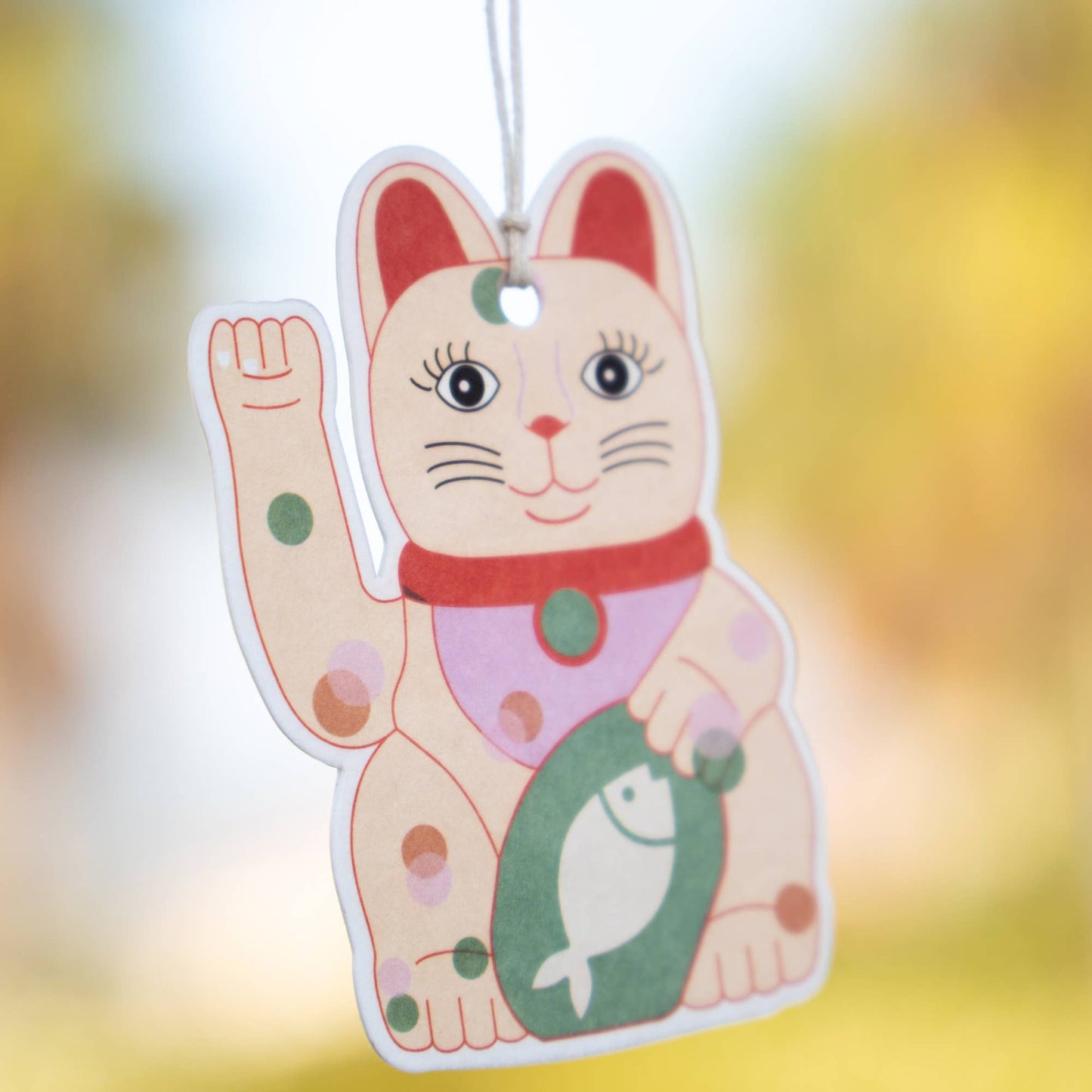 Lucky Cat Car Air Freshener