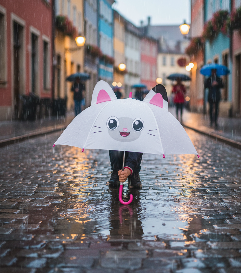 Gabby's Dollhouse Kids' Umbrella