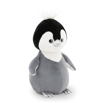 Fluffy the Grey Penguin Plush Toy - 22 cm - Suitable from 0 months