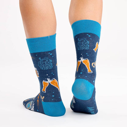CHEERS seamless unisex cotton mid-calf socks