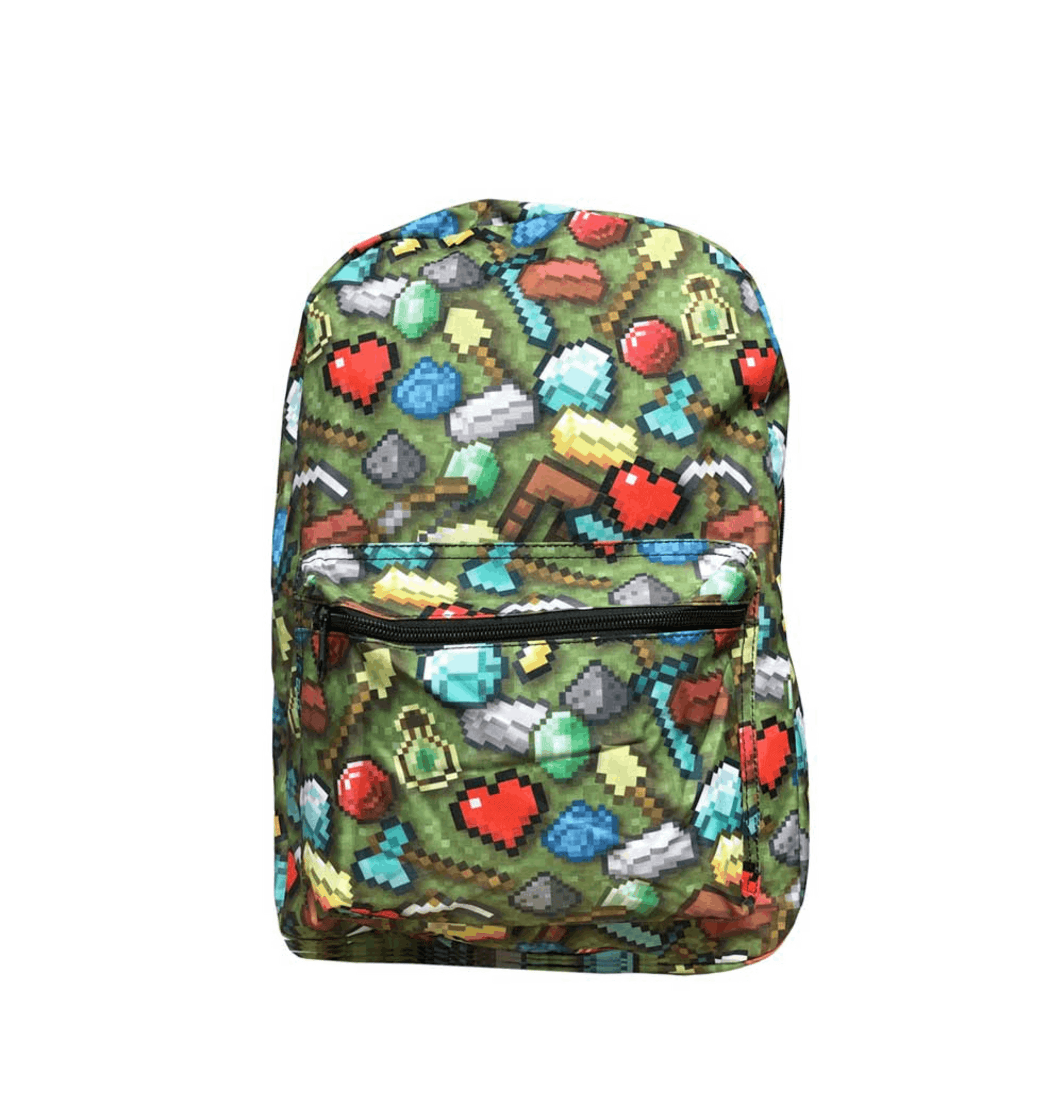 Sac à dos enfant Minecraft icônes gaming