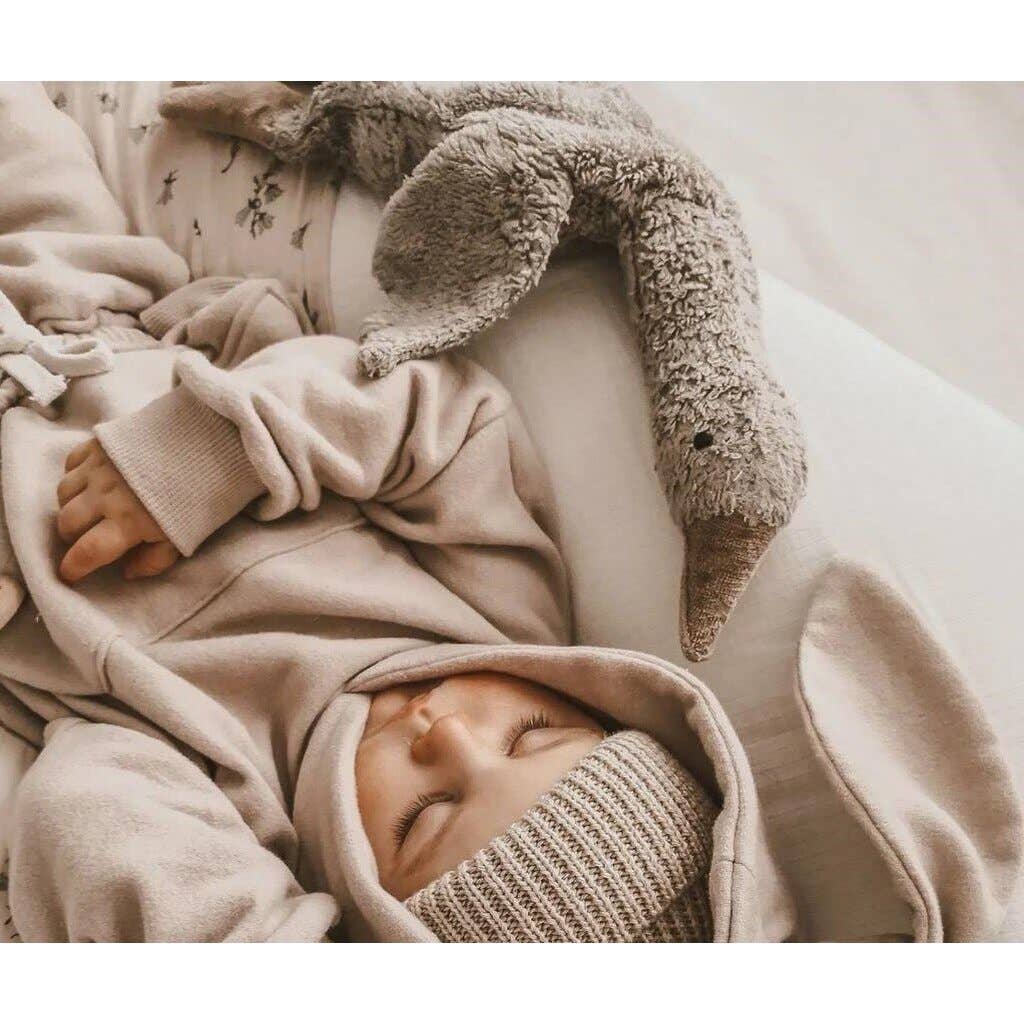 Stuffed animal small goose | grey