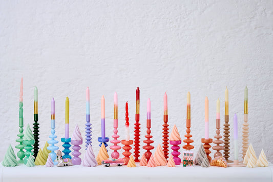 Bougeoir en verre Bubble Barbie